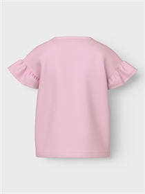 NAME IT Boxy T-Shirt Vilukka Parfait Pink